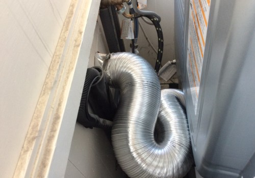 Should a dryer vent hose be straight?